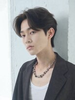 メンズサロン サンド 横浜(Men's salon sand) センターパートマッシュウルフ