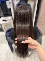 パーマ落としラボ アピッシュ 銀座(apish)&nbsp;パーマ落とし自然艶髪ストレート20代30代40代