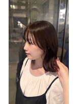 エンドットリアン(en.lien) natural brown × くびれbob