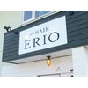 ヘアーエリオ(erio)のお店ロゴ