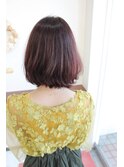 Zip Hair ★切りっぱ×ピンク★