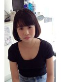 切りっぱなしボブ