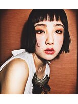 メルア(Merua)&nbsp;黒髪ストレートボブ