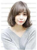 魅惑のエアリーミディはラフ内巻きがチャームポイント【東陽町】