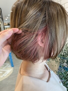 シー バイ ロンド 新宿(Sea by Lond) インナーピンクでデザインカラー♪新宿