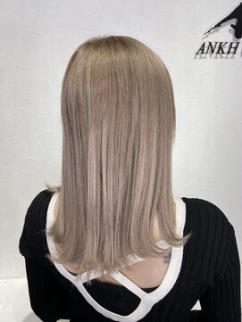 アンク クロス 池袋北口店(ANKHCROSS) 《アンククロスYUKI》ミルクティーアッシュカラー☆