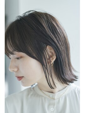 ガーデン タチカワ(garden tachikawa) 透けバング　切りっぱなしボブ