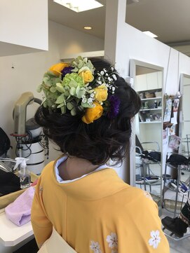 ミルゥ 末広店(MILOU) 2021卒業式ヘアセット＆着付け