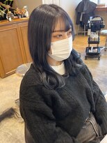 グリーン 渋谷(green)&nbsp;【MIO】ブルーブラック×くびれ巻き