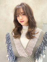 LIBERTE銀座　ユル巻き×オリーブブラウン