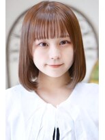 メイズ(MAZE)&nbsp;【メイズ 東中野・鍛原志行】ブリーチなし明るめブラウンボブ