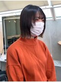 Lond表参道【伊杏】小顔フェイスレイヤー　切りっぱなしボブ