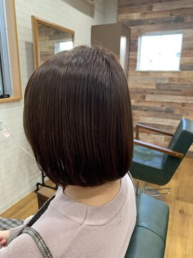 ミユル(MIYURU) ショコラブラウン　ボブ