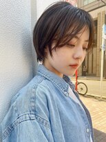 レトン 銀座(leton)&nbsp;イメチェン/チェリーブラウン/束感/ダークアッシュ/モード/前髪