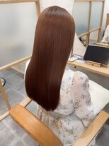 ジーナ 千葉(Zina) ニュアンスピンクブラウン×髪質改善 zina