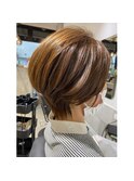髪質改善/小顔ショート/ショートボブ/大人ショート/大倉山