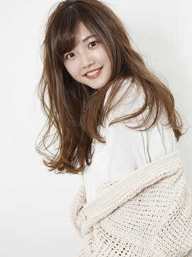 ボタンヘアー 日吉(BoTaN HAIR) 無造作ロング/ラフウェーブ/抜け感ヘア/日吉