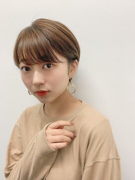 ロンドエニカ 大宮(Lond enika) lond 惇平　大人ガーリーモードヘアチョコレートプリカール