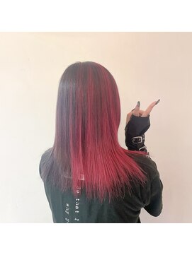 キャンディーエッグ(Candy egg) 原口☆2トーンレッド☆福岡久留米