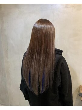 ルフレ 新宿三丁目(Reflet) プルエクステロングインナーカラー