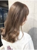 10代20代30代ミルクティーベージュダブルカラーブリーチ名古屋