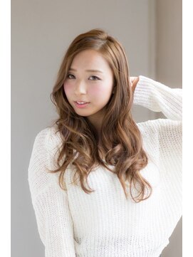 アリシアヘアー(ARISHIA hair) 【ARISHIA hair 那珂】ベージュカラー 無造作 カール ロング ♪