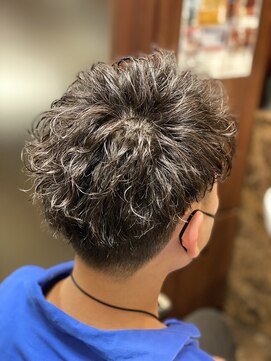 ヒロギンザ 神田店(HIRO GINZA) ツーブロックソフトツイストパーマスタイル