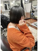 切りっぱなしボブ