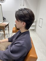 ネイロ 錦糸町(NeiRo)&nbsp;アッシュブラックカルマパーマベリーショートダークアッシュ