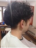 強めスパイラルパーマ