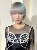 ヴェイン 渋谷(vain)&nbsp;マッシュショート　ハイトーンショート　前髪