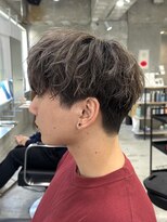 ラック(LUCK)&nbsp;ダークアッシュ/アッシュブラック/カルマパーマ/ベリーショート