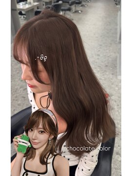 ボタン ハカタ(VOTAN hakata) /【votan hakata 中村珠梨】チョコレートカラー/韓国ヘア
