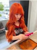 【uhyu】ORANGE COLOR