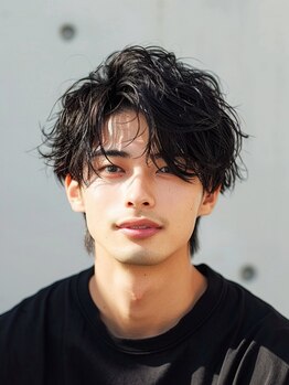 チェルシーヘアーデザイン(Chelsea hair design)の写真/メンズパーマはChelseaへ！毎日のセットが楽になる、扱いやすい流行りのパーマスタイルでモテ髪に♪