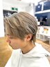 【メンズ】カット＋ブリーチダブルカラー ￥12000 #昭和町#甲府#メンズサロン