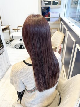 アンソル オブ リシェール(N'SOL of RICHAIR) チェリーレッド/アプリコットオレンジ/ハイライトカラー