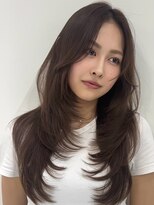 ヨロ 渋谷(YOLO)&nbsp;韓国ヘアーハッシュカットレイヤーカットハイライトカラー