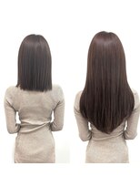 リゼル シブヤ(RISEL SHIBUYA)&nbsp;ストレートでも馴染むシールエクステ！