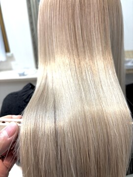 ビューティーアンドフリーハコ(Beauty&Free HACO) ケアブリーチ×髪質改善シンデレラトリートメントで希望通りに♪