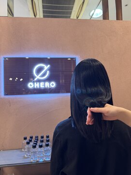 チェロ 中町(CHERO) ★美髪ストレートヘア＃髪質改善＃縮毛矯正＃透明感カラー
