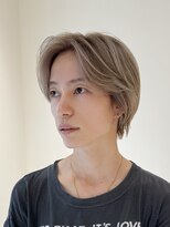 メンズ ニール 名古屋 伏見 丸の内(men's NEELU) [NEELU_take]メンズハイトーン/ホワイトベージュ/ミルクティー