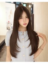 ジュノヘアージャパン 表参道(JUNO HAIR JAPAN)&nbsp;黒髪/クラゲヘアー/オリーブグレー/小顔/ココアベージュ/渋谷