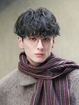 メンズヘアセンス 渋谷(MEN'S HAIR SENSE)&nbsp;シャドウパーマ/フェザーパーマ/ニュアンスパーマ/メンズ/眉毛