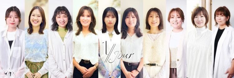 アンジュールヘアーワークス(1//jour hairworks)のサロンヘッダー