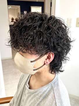 オシャマ ヘアー サンク 二川店(Oshama hair CinQ5) メンズウルフパーマ