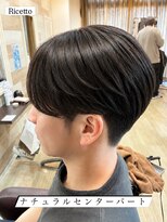 ヘアーリゾートサロン リチェット(Hair Resort Salon Ricetto)&nbsp;ナチュラルセンターパート