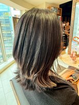 ヘアリゾート粋 ティガ 池袋店(tiga) くびれミディ/ブラウンベージュ