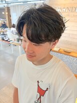 グランデュールオム 東静岡池田店(GRANDEUR HOMME) 定番フェザーパーマ/静岡/東静岡/清水