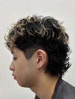 テンション(tension)&nbsp;メンズシャドウパーマスパイラルパーマスペインカール札幌大通